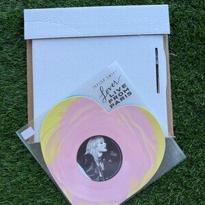 Taylor Swift - LOVER (Live From Paris) HEART SHAPED Vinyl - IN STOCK (IN BOX)
